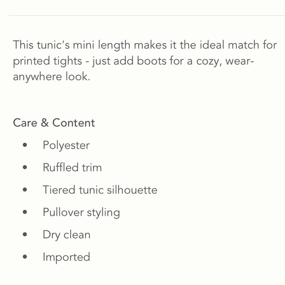 Moliere Tier Tunic - Picture 5 of 5